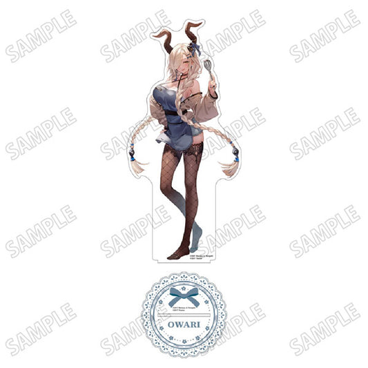 アズールレーン 描き下ろしBIGアクリルスタンドLL【エプロン Ver.】 ⑤尾張
