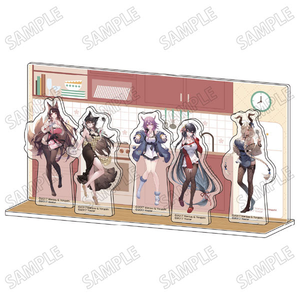 アズールレーン 描き下ろしアクリルジオラマ【エプロン Ver.】