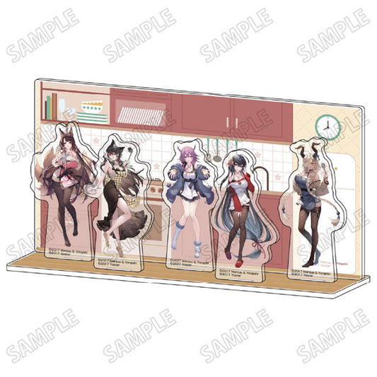 アズールレーン 描き下ろしアクリルジオラマ【エプロン Ver.】