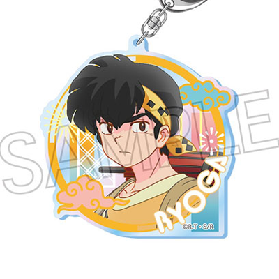 Ranma 1/2 Aurora Acrylic Key Ring Vol.2 Hibiki Ryoga