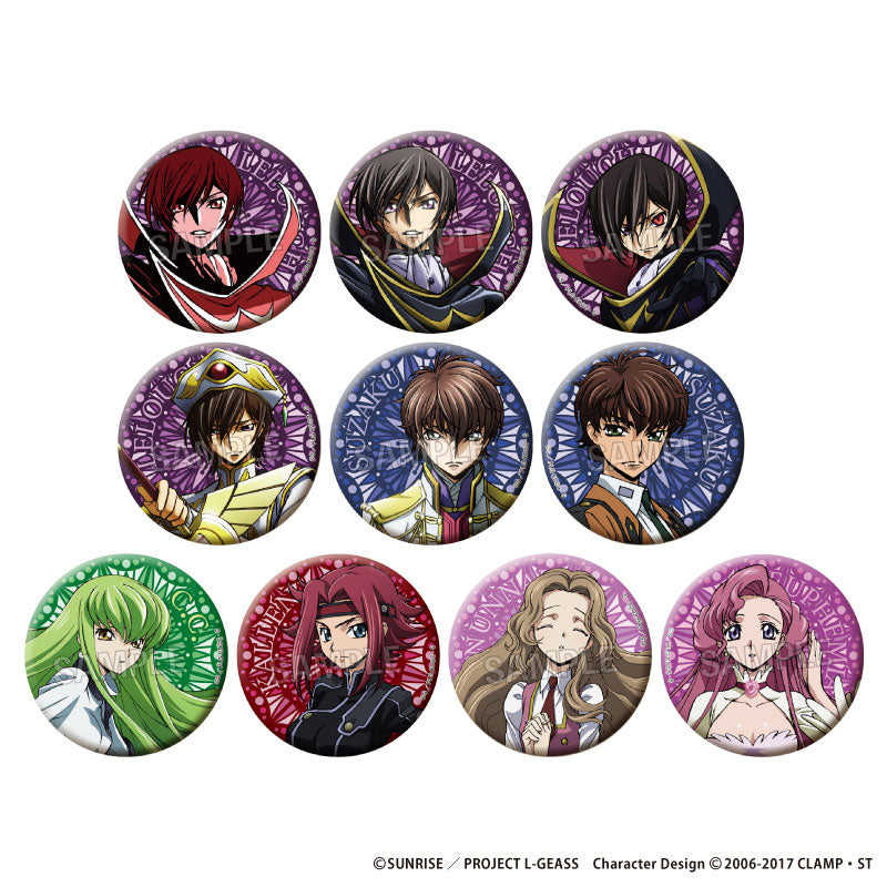 Code Geass 反叛的鲁鲁修交易徽章 BOX1 每盒 10 枚