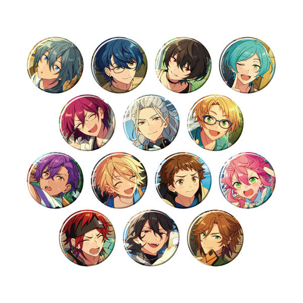 Ensemble Stars! Collection Can Badges [2025 Apr.] -Casual Side- 14 pieces in a box