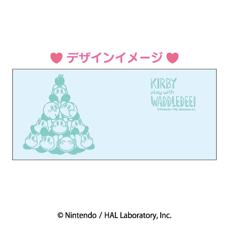 Kirby play with Waddledy Glass D, to put your strength together.
