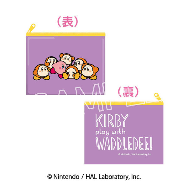 Kirby play with Waddledy Vinyl mini pouch C It's okay!