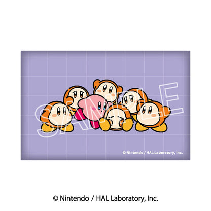 星のカービィ  play with ワドルディ スクエア缶バッジ 10個入BOX