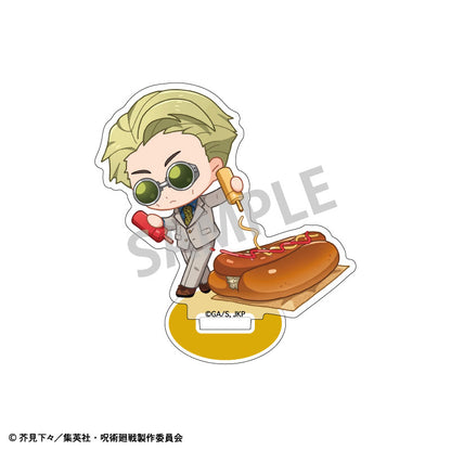 주술회전 미니 아크릴 스탠드 나란히 파티 칠해건인