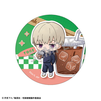 주술회전 트레이딩 캔 뱃지 모두 모여라 파티 8개입 BOX