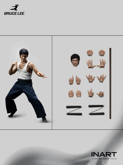 ブルース・リー INART Action（インアート・アクション） ブルース・リー（カンフー衣装）1/12スケール アクションフィギュア