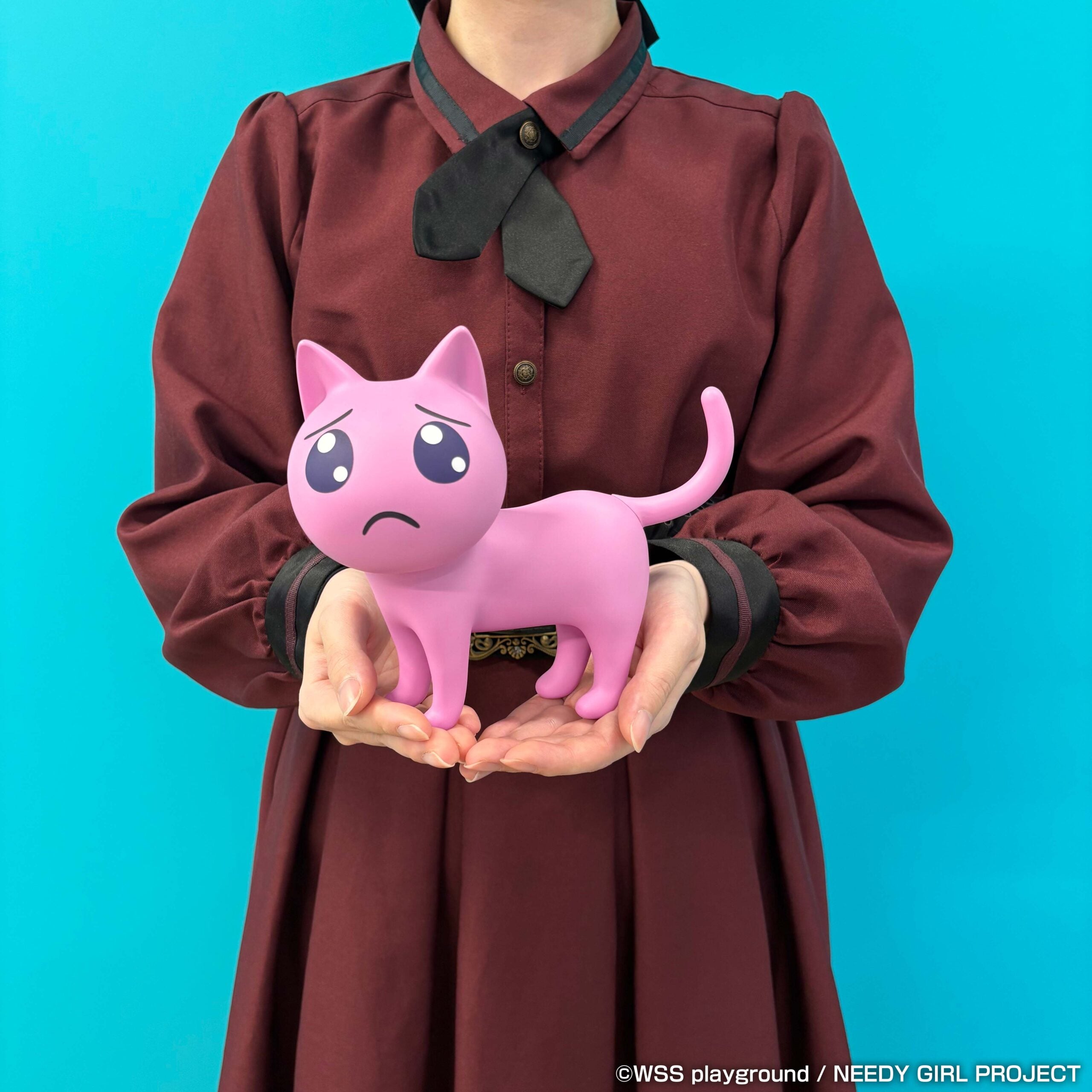 NEEDY GIRL OVERDOSE ぴえん猫ソフビ – viviON BLUE