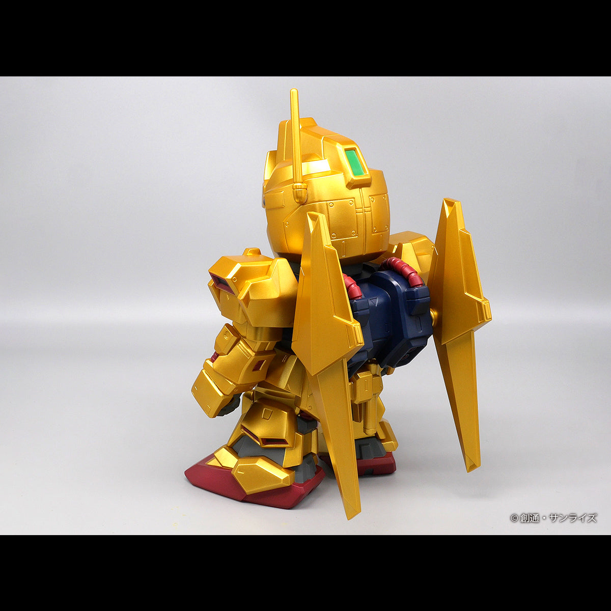 점보 소프트 비닐 그림 SD MSN-00100 SD Hyakushiki Limited Gold 버전