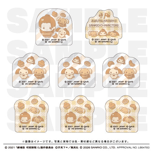 Jujutsu Kaisen the Movie 0×Sanrio Characters Flake Seal [Natsuyu Jie x Ruro Romanic]