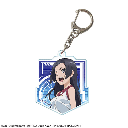 A Certain Scientific RailgunT Acrylic key chain design 06 (Kouko Mitsuko)