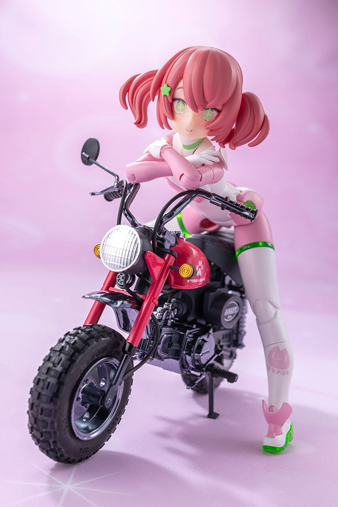 メガミデバイス PUNI☆MOFU レーシングマオ with Honda Z50J-1 モンキー