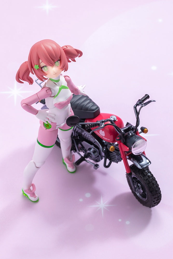 メガミデバイス PUNI☆MOFU レーシングマオ with Honda Z50J-1 モンキー