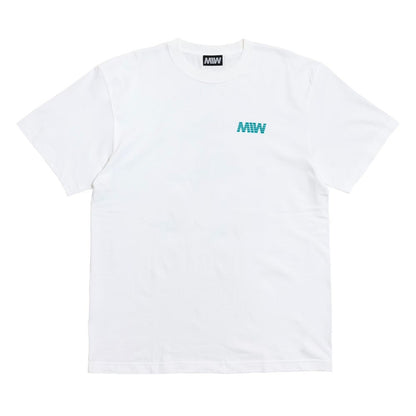 MIW crew neck Tee（MIDORIYA IZUKU） white