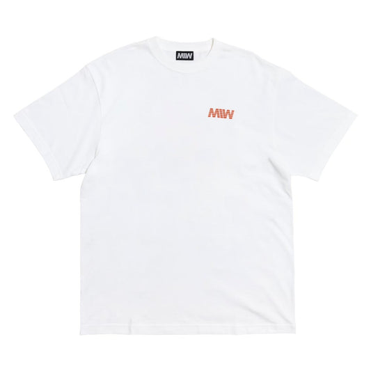 MIW crew neck Tee（ENDEAVOR） white