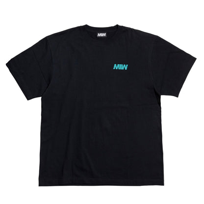 MIW crew neck Tee (MIDORIYA IZUKU) black