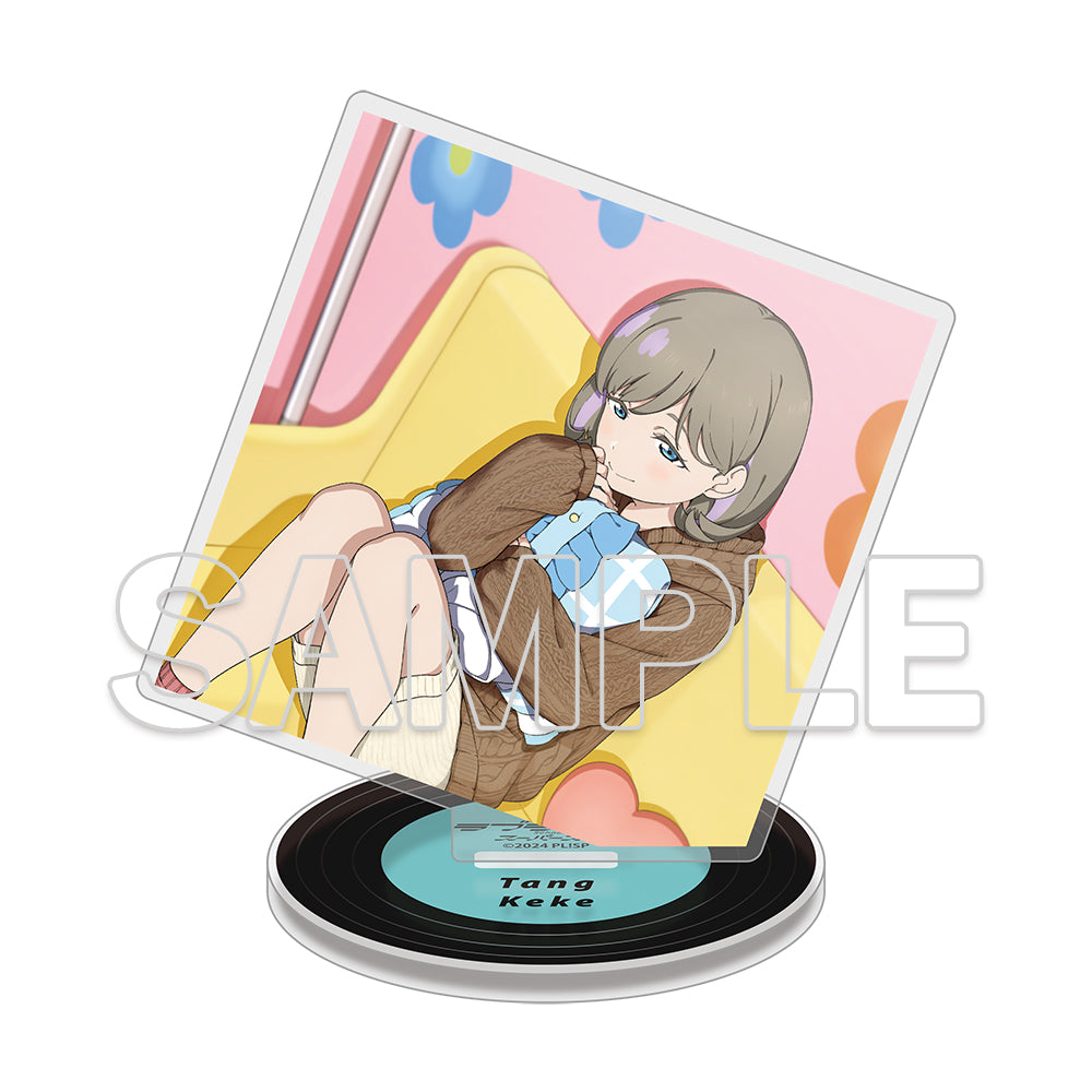 ラブライブ！スーパースター!! ましかくアクリルプレート＆缶バッジセット ～Behind the ”Aspire”～ 唐 可可