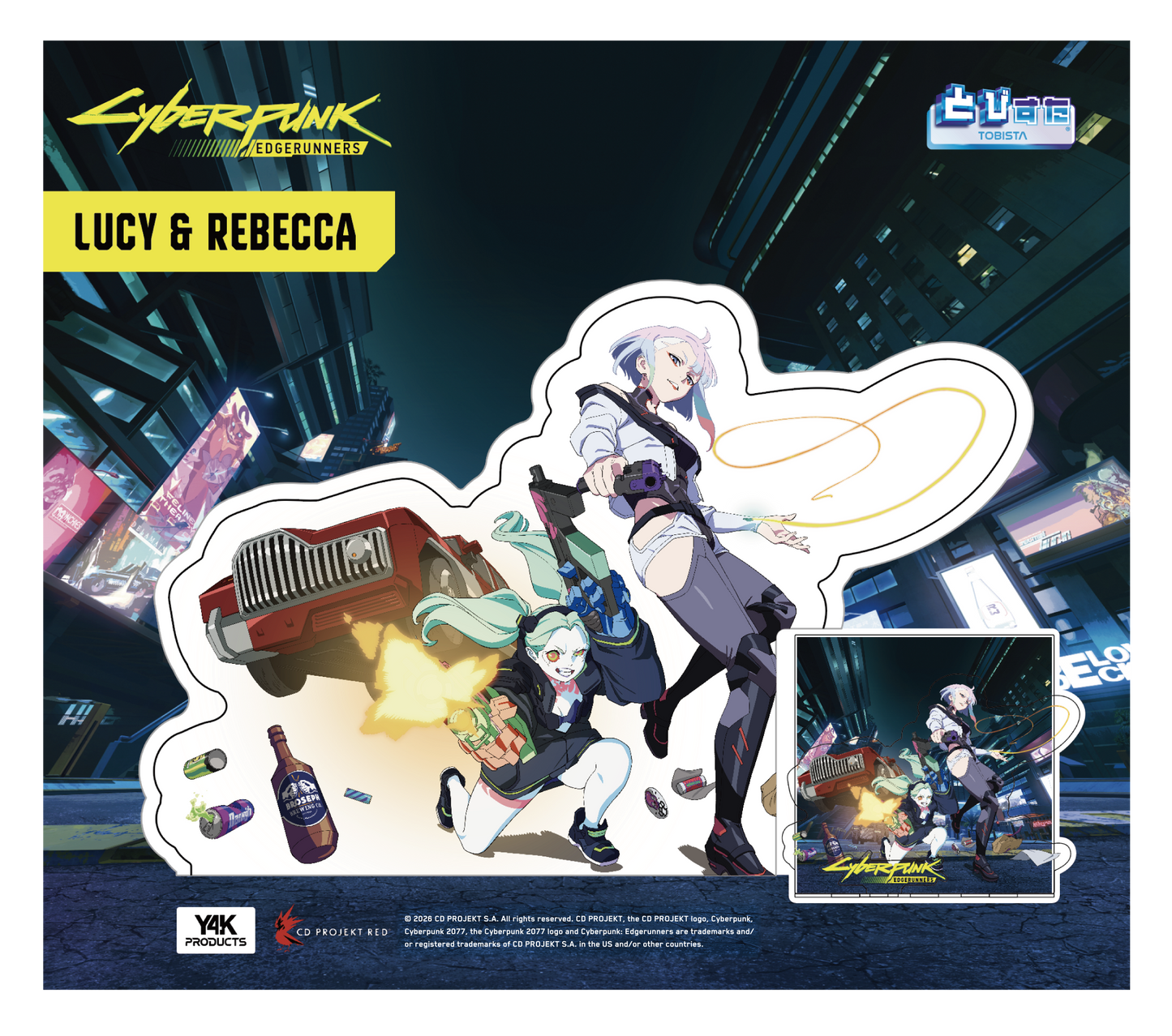 Tobista Cyberpunk: Edge Runners LUCY & REBECCA
