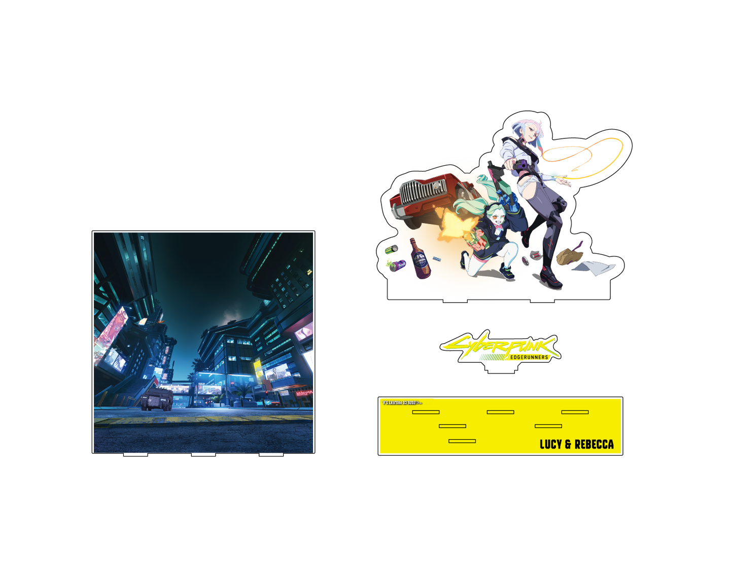 Tobista Cyberpunk: Edge Runners LUCY & REBECCA