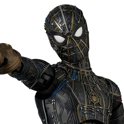MAFEX SPIDER-MAN BLACK & GOLD SUIT