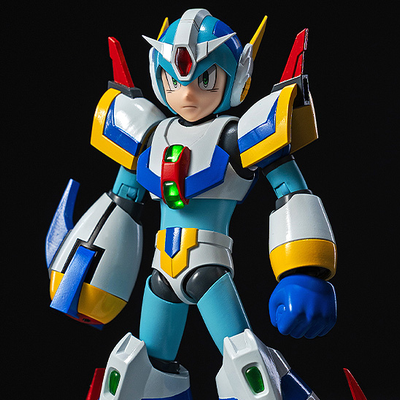 MDLX Mega Man X X Force Armor