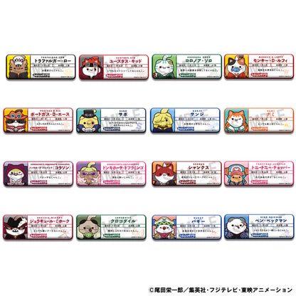 MEGA CAT PROJECT ONE PIECE ニャンピースニャーン！お名前缶バッジコレクション 【再販】