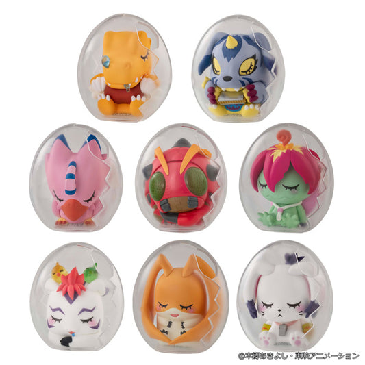 MEGA EGG FIGURE デジモンアドベンチャー おやすみデジコレ！