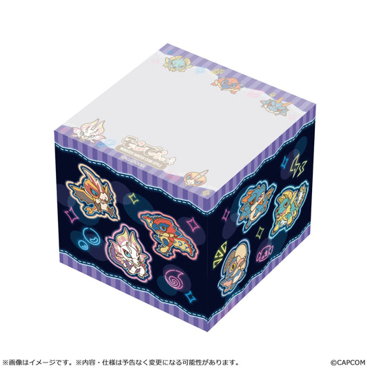モンスターハンター モンでふぉ ブロックメモ ネオンテーマ