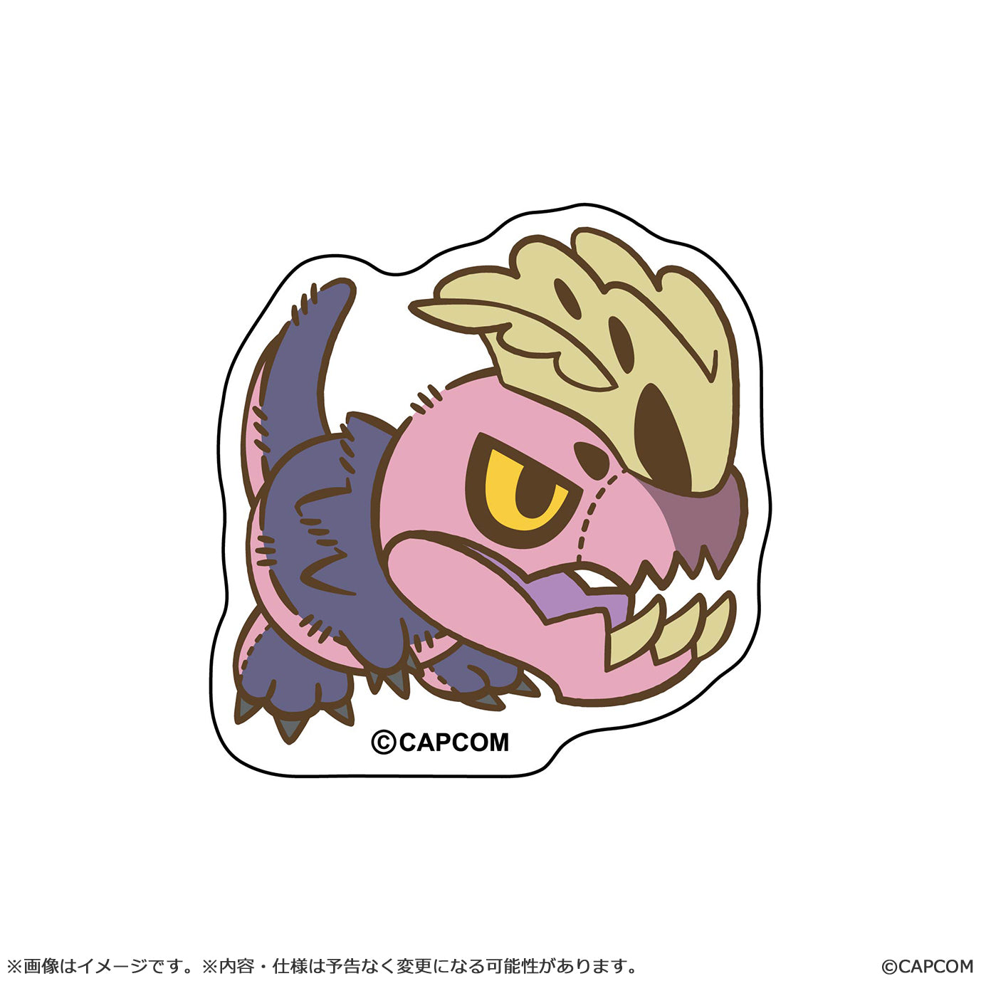 モンスターハンター モンでふぉ  ダイカットステッカー アンジャナフ