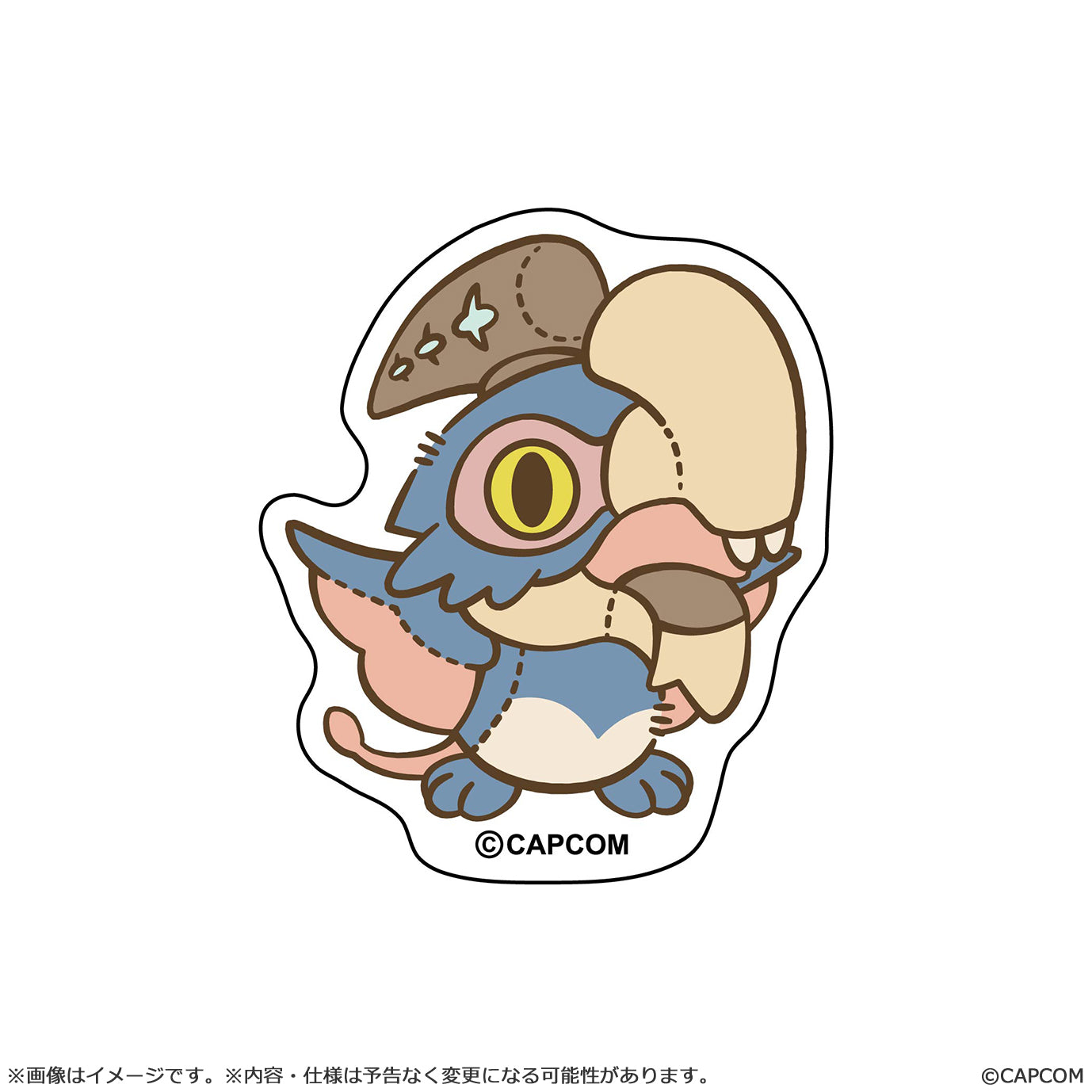 モンスターハンター モンでふぉ  ダイカットステッカー ゲリョス