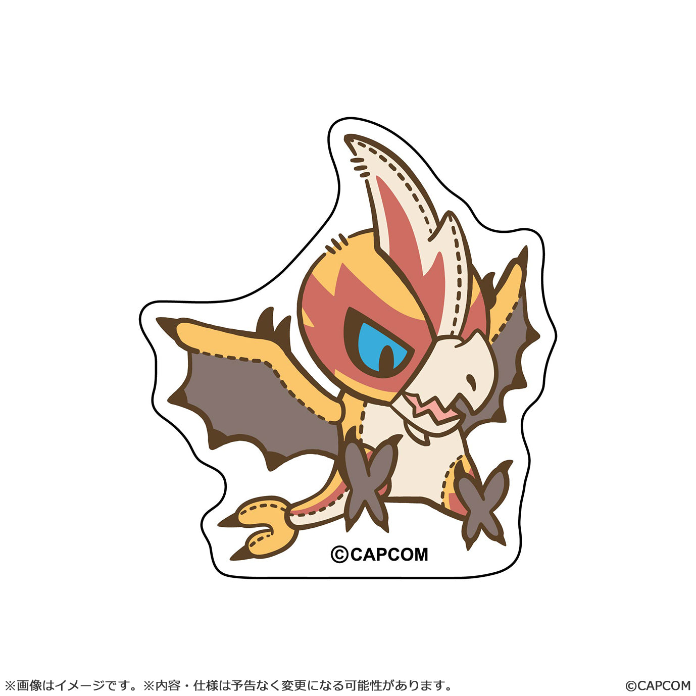 モンスターハンター モンでふぉ  ダイカットステッカー セルレギオス