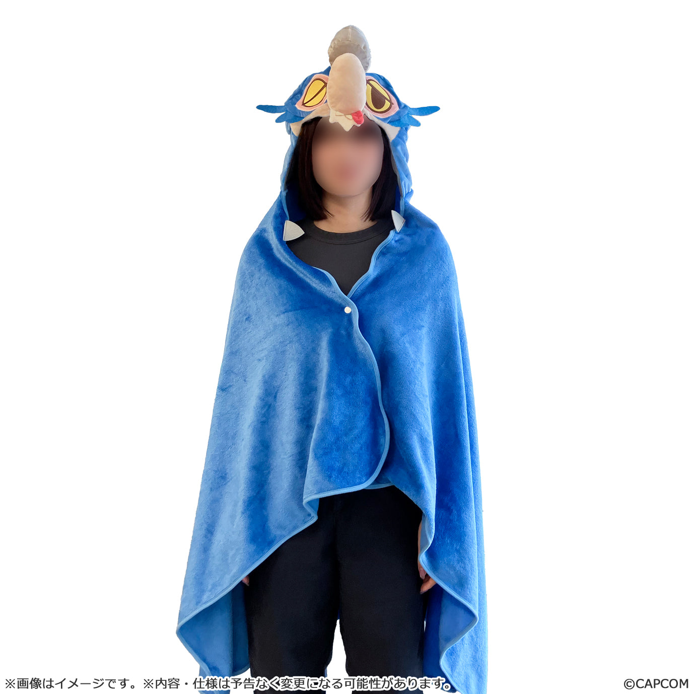 モンでふぉ モンスターハンター ふわふわポンチョ ゲリョス – viviON BLUE