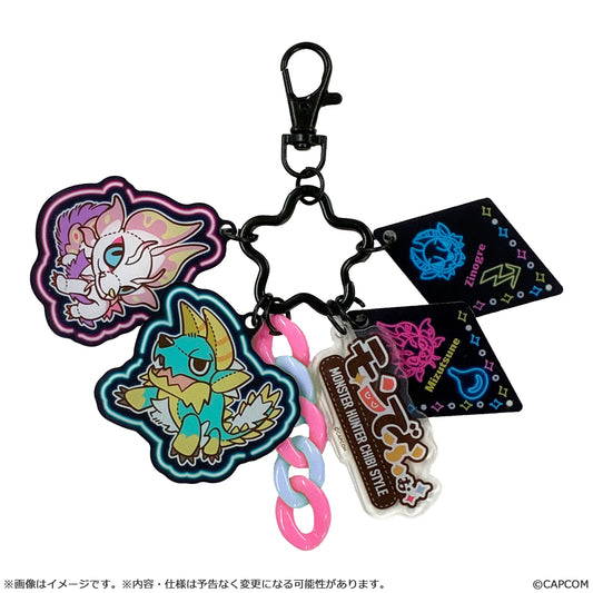 モンでふぉ モンスターハンター じゃらじゃらアクリルキーホルダー ジンオウガ&タマミツネ