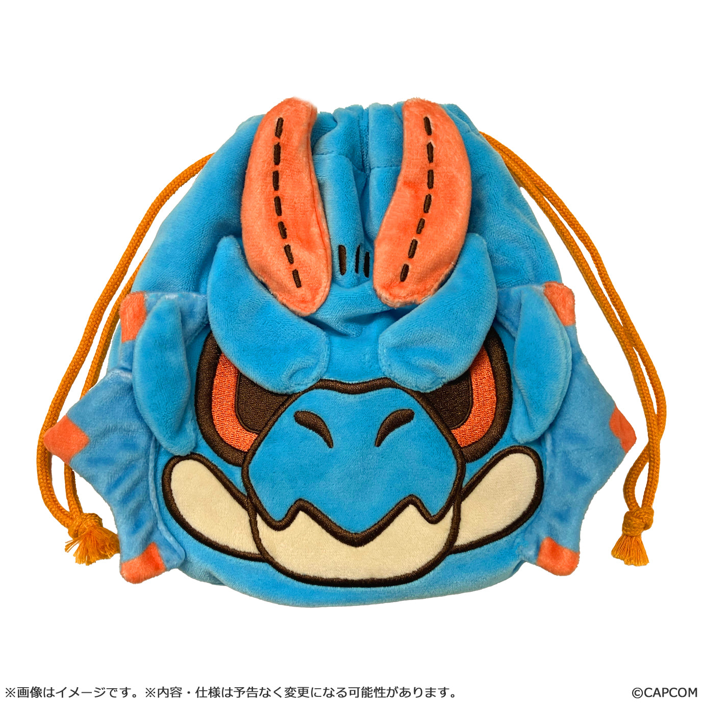 モンでふぉ モンスターハンター 巾着ポーチ ラギアクルス – viviON BLUE
