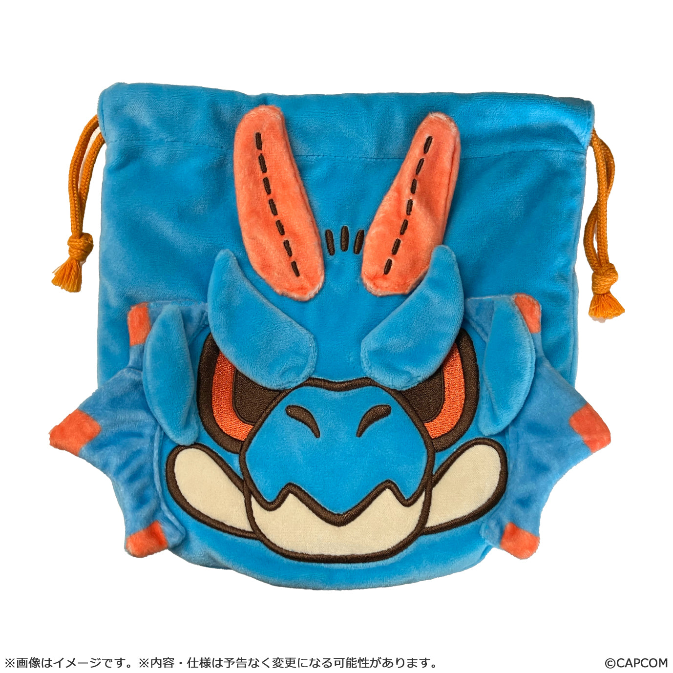 モンでふぉ モンスターハンター 巾着ポーチ ラギアクルス – viviON BLUE