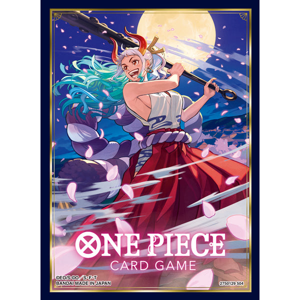 ONE Piece Card Game Official Card Sleeve 8 A : Yamato