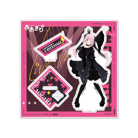 Resale] [Acrylic Stand] Aogiri High School Chomi Chiyoura / Live Costume - 5th Anniversary Special Edition
