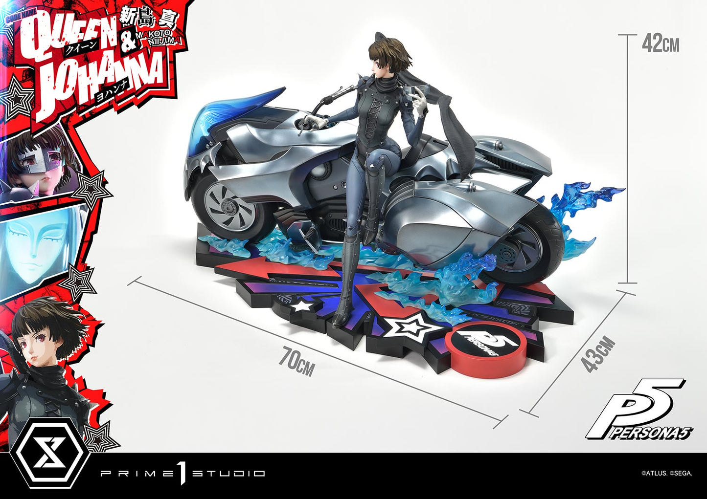 Premium Masterline Persona5 Shin Niijima (Queen) & Johanna