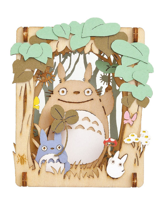 PAPER THEATER wood style My Neighbor Totoro: A Moment in the Shade of a Tree PT-W03