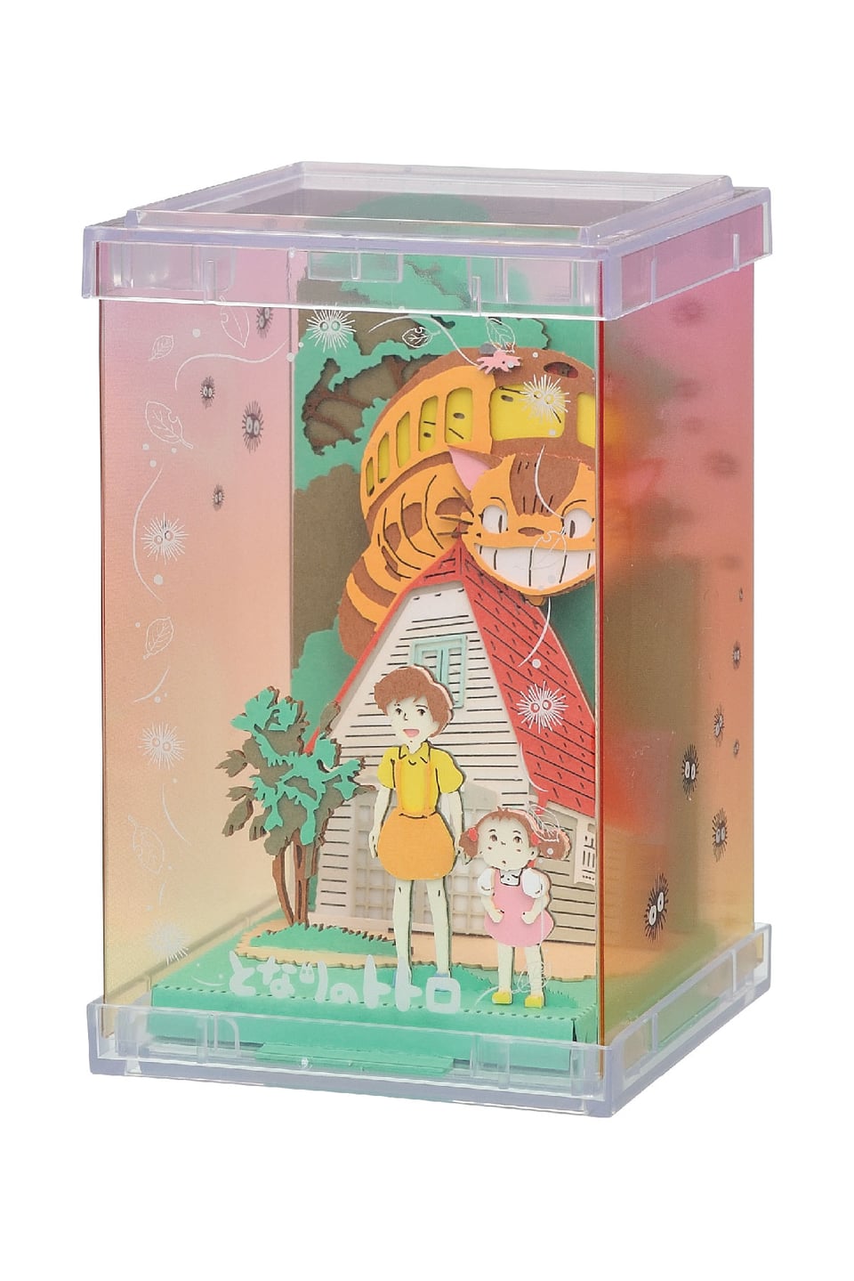 PAPER THEATER CUBE My Neighbor Totoro Cat Bus Thank you PTC-T03