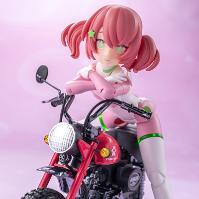 メガミデバイス PUNI☆MOFU レーシングマオ with Honda Z50J-1 モンキー