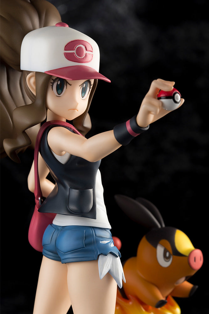 ARTFX J Pokémon Black White Touko with Pokabu [Reproduction