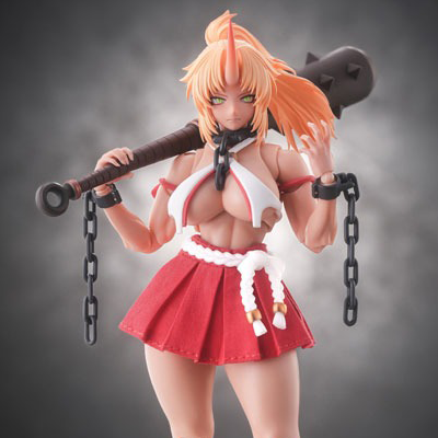蝸之殼Snail Shell RPGEX-08 鬼巫女 次女・紅葉 1/12 完成品アクションフィギュア