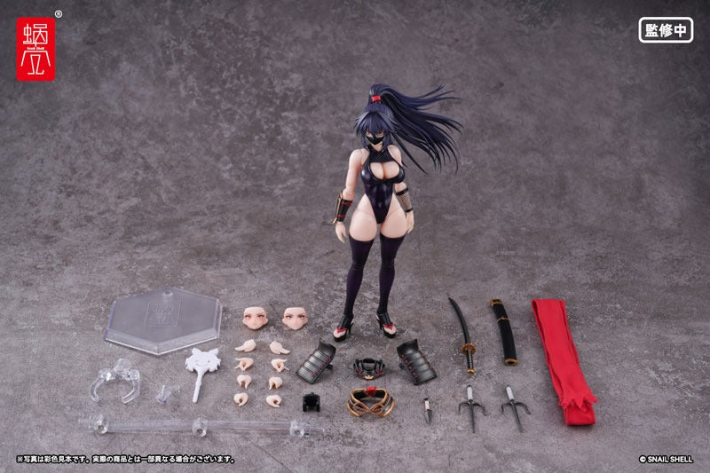 蝸之殼Snail Shell RPGEX-10 くノ一 裂風 1/12 完成品アクションフィギュア