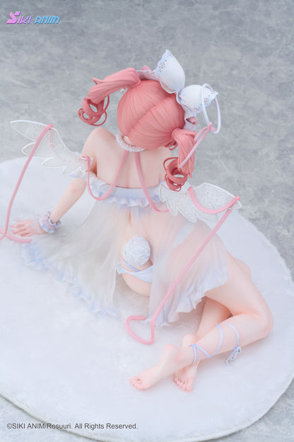 흰 토끼 Rosu 천사 Ver. Illustrated by Rosuuri 1/4 완성품 피규어