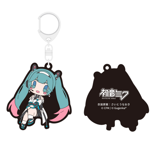 Miku Land Collection 2024 Rubber Keychain