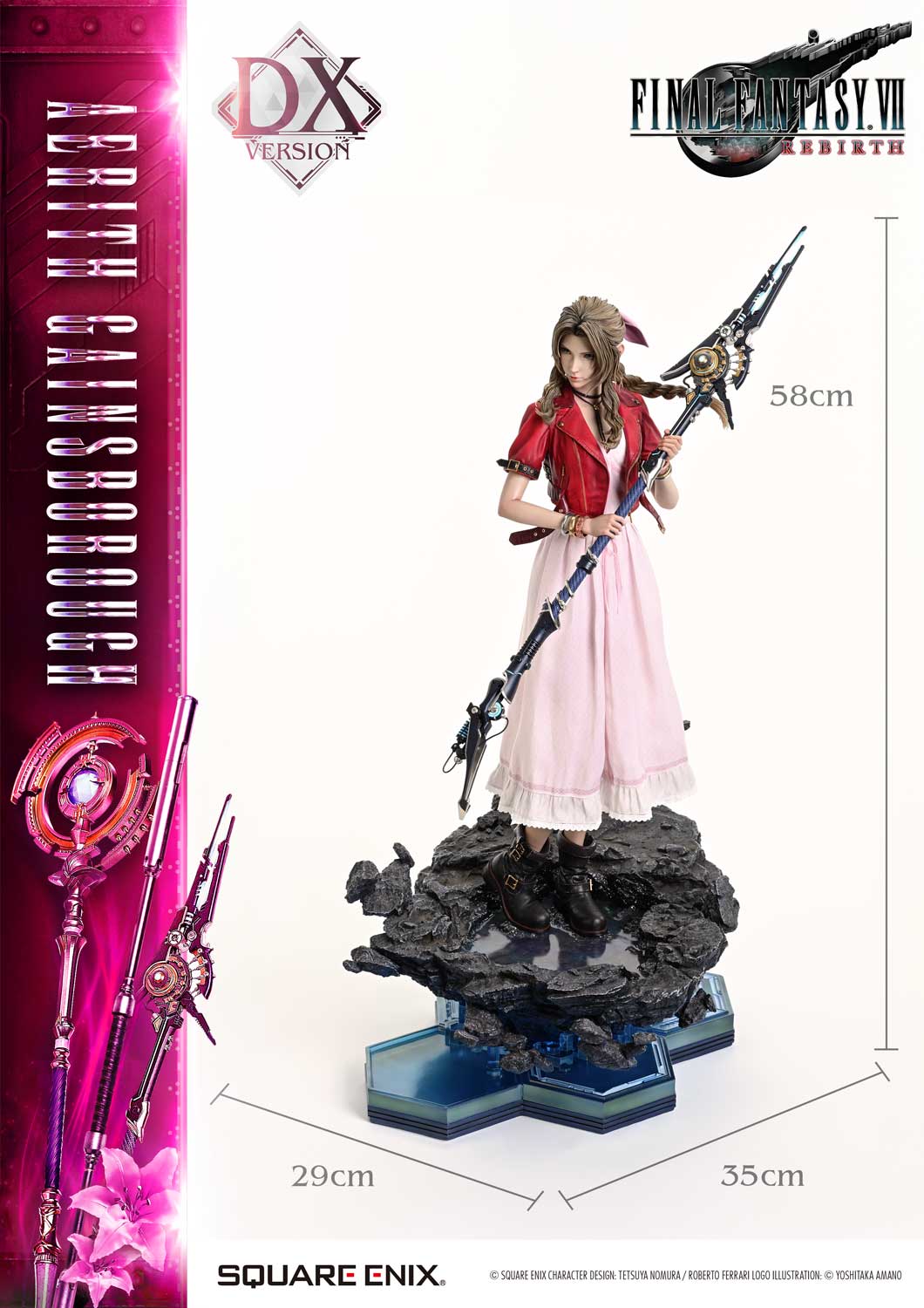 スクウェア・エニックス マスターライン FINAL FANTASY VII REBIRTH エアリス・ゲインズブール DX版