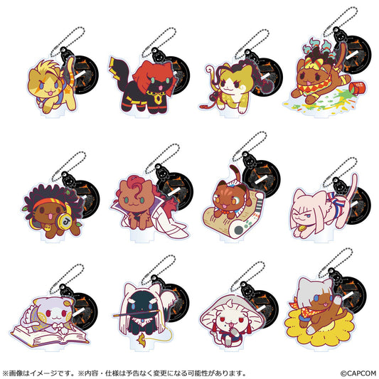 Street Fighter 6 NECO! Acrylic stand keychain collection