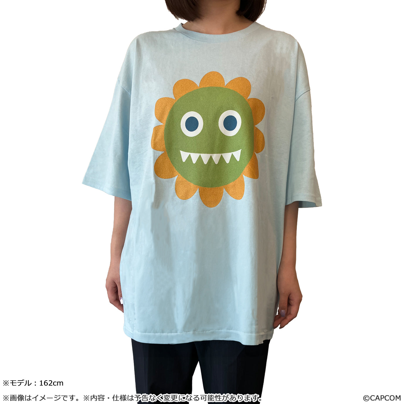 ストリートファイター6 ビッグシルエット ブランカちゃんTシャツ